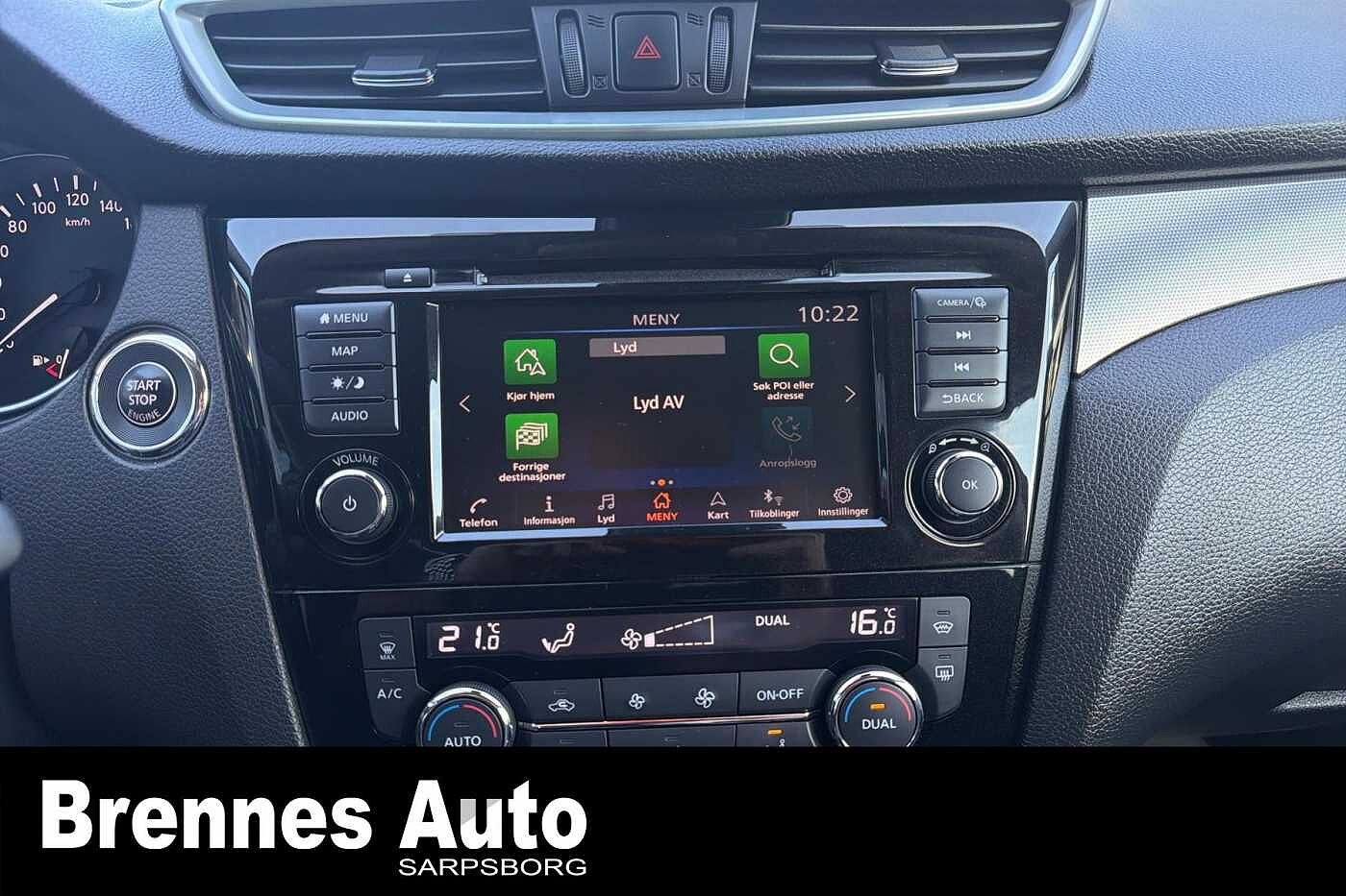 Nissan Qashqai 1 eier, pen bil, servicehistorikk
